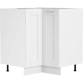 VCM Rohová spodní skříňka „Colura“, bílá 496568