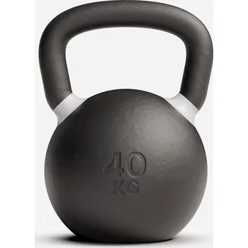 CORENGTH Kettlebell na kruhový trénink a posilování 40 kg řada Pro ČERNÁ