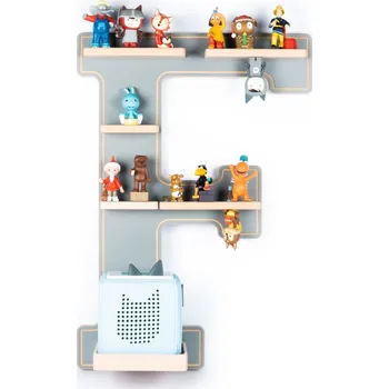 police VCM Police Boarti Tonie - písmeno F, šedá 496756