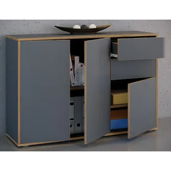 Komoda VCM Komoda „Salia“ B110, antracitová 496934