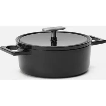 Hrnec Fabini Mattia 3.0 kastrol matně černý 20 cm