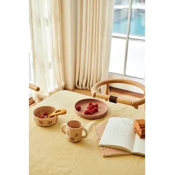 Sada nádobí Sada nádobí pro děti Liewood Vivi Printed Tableware Set LW15135.G.PPY2 růžová 03X, vel. ONE SIZE