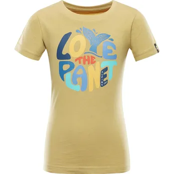 ALPINE PRO - WORLDO DĚTSKÉ TRIKO Z ORGANICKÉ BAVLNY KTSY411251PA140-146