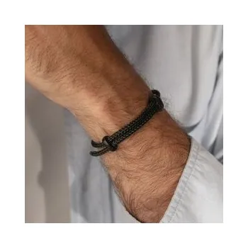 Náramek Lilou Náramek 0023X Černá OS