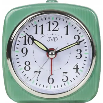 Budík Křemíkový budík JVD SRP7503.2 Tichý chod, funkce Snooze (odložené buzení), podsvícení