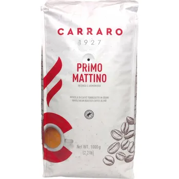 Káva Carraro Primo Mattino míchaná zrnková Káva 1000g
