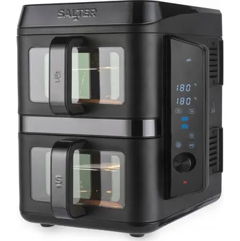 fritéza Salter VertiCook View Horkovzdušná fritéza se dvěma koši 2x4,5l 9L