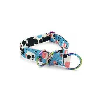 Obojek pro psa Polostahovací obojek pro psa Vzorovaná Kráva Psiakrew 3 cm L/XL