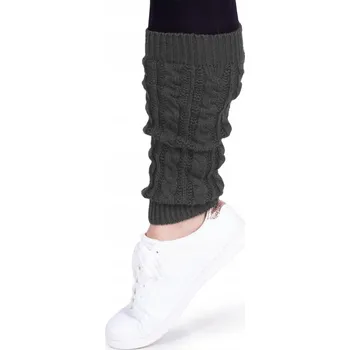 Cyklistické návleky YOCLUB Akrylové návleky na nohy šedé