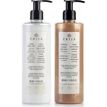 Kosmetická sada PRIJA Dárková sada: Tekuté mýdlo s částečkami, hydratační krém, tónovací krém