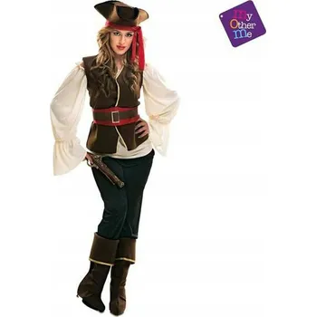 Karnevalový kostým Kostým Pirátka Korsárka Kostým Pirátka Korsárka XL