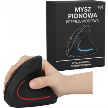 Myš BEZDRÁTOVÁ MYŠ VERTIKÁLNÍ ERGONOMICKÁ MYŠ 2.4GHZ PRO PRÁCI