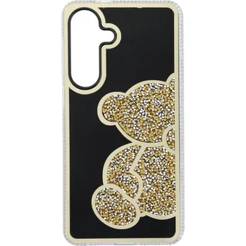 Náhradní kryt pro mobilní telefon Kryt Medvídek kryt Samsung Galaxy S26 Plus zlatý