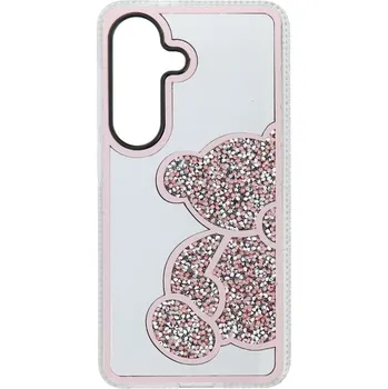 Náhradní kryt pro mobilní telefon Kryt Teddy Bear Case Samsung Galaxy S26 Pink