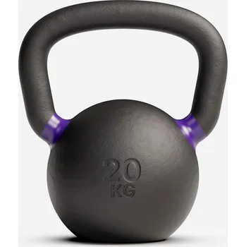CORENGTH Kettlebell na kruhový trénink a posilování 20 kg řada Pro ČERNÁ