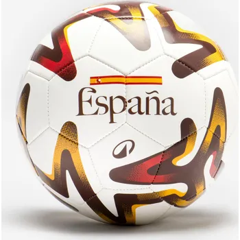 Fotbalový míč KIPSTA Fotbalový míč v barvách Španělska velikost 5 5 BÍLÁ|ČERVENÁ|ŽLUTÁ