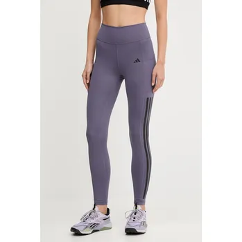 Tréninkové legíny adidas Performance Opt 3S JX7322 fialová 94X, vel. L