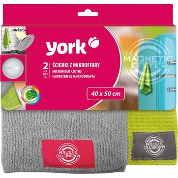 Utěrka Utěrka z mikrovlákna York (mikrovlákno) v balení po 2 kusech ks vícebarevný
