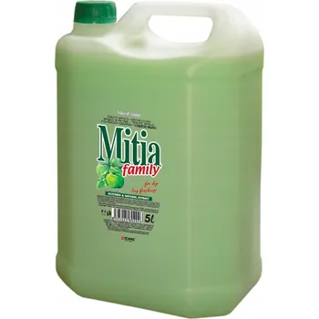 Mýdlo TEKUTÉ MÝDLO MITIA FAMILY ZELENÉ JABLKO 5L