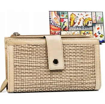 Peněženka Rovicky dámská peněženka z přírodní kůže – béžová