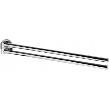 Věšák Věšák s otočným ramenem na kolíčky Bisk stříbrný