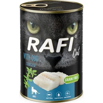 Krmivo pro kočku Rafi mokré krmivo pro tresky 0,4 kg