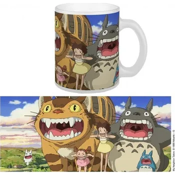 Hrnek Ghibli - Nekobus & Totoro (My Neighbor Totoro)