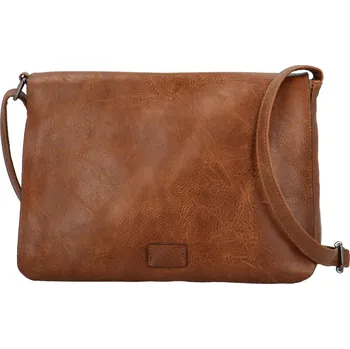 Kabelka Trendy dámská koženková crossbody kabelka Cassandra, hnědá