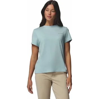 Dámské tričko Columbia Parsons Point™ SS Logo Tee W 2154941482 - marine light/heather XL