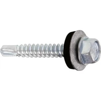 Šroub Střechy Petr Samořezný šroub TEX 4,8 x 35 mm do dřeva. Barva: hnědá RAL 8019