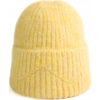 Čepice Art of Polo zimní čepice beanie žlutá, univerzální velikost