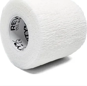 Tejpovací páska REVITY Samolepicí kohezivní obinadlo 5 cm x 4,5 m BÍLÁ