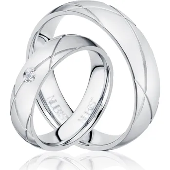 Prsten NUBIS® NSS3019 Pánský snubní prsten - velikost 60 - NSS3019-60