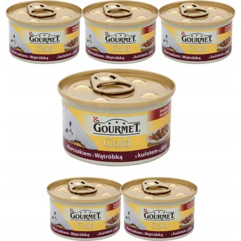 Krmivo pro kočku Gourmet mokré krmivo kuře 0,085 kg