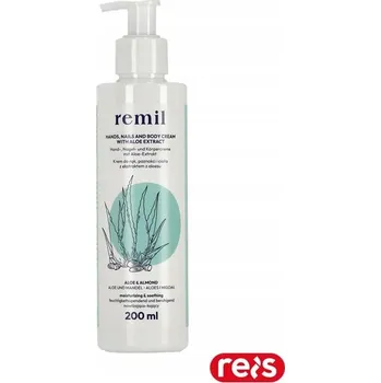 Péče o ruce KRÉM NA RUCE pro péči o ruce, nehty a tělo s pumpičkou 200 ml ALOE MANDLE