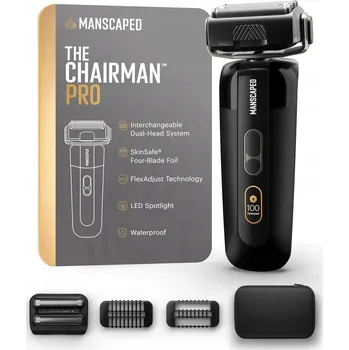Holicí strojek MANSCAPED The Chairman PRO Holicí Strojek SkinSafe USB-C Qi 4 Čepele