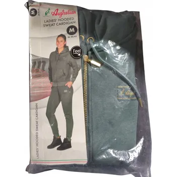 Dámská mikina AUSTRALIAN dámská mikina s kapucí M 40/42 zelená