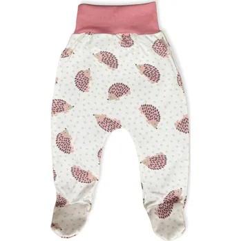 Dupačky POLODUPAČKY vel. 98 BEZTLAKOVÉ dívčí kraťasy BAVLNA 100% JEŽCI RŮŽOVÁ