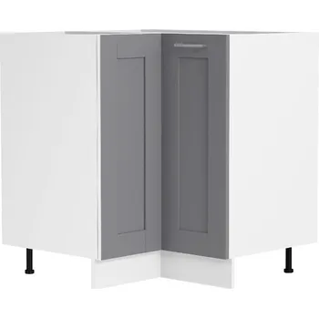 VCM Rohová spodní skříňka „Colura“, antracitová 496569