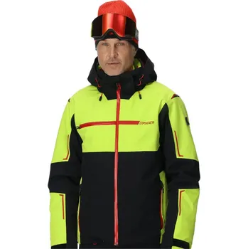 Spyder Titan Jacket černá/neonová/červená M