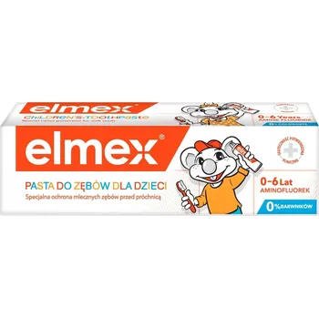 Dentální hygiena Zubní pasta Elmex pro děti s fluoridem 0-6 let 50 ml