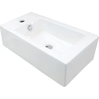 Umyvadlo Deante Umyvadlo na desku Square 50x25,5 cm Levé - CGS 6U2L