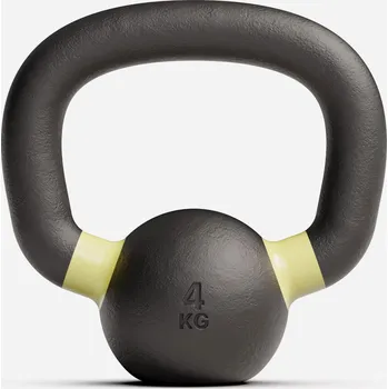 CORENGTH Kettlebell na kruhový trénink a posilování řada Pro 4 kg ČERNÁ