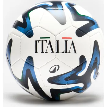 Fotbalový míč KIPSTA Fotbalový míč v barvách Itálie velikost 5 5 BÍLÁ|MODRÁ