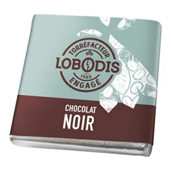 Čokoláda Lobodis Bio hořké napolitánky se 70 % kakaa, 4 g