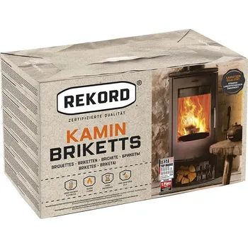 Tuhé palivo Uhelné brikety Rekord 7" papírové balení, 480 kg