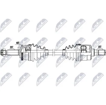 Hnací hřídel - poloosa NTY NPW-HY-644