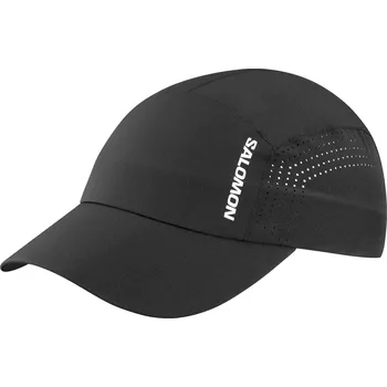 Kšiltovka Salomon Shakeout Cap U deep black C27645 prodyšná lehká kšiltovka - L/XL