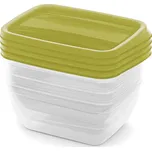 CURVER VEDO Set 4x0,75L dózy, 16x12x7cm, zelená 03508-313 free_store_pickup