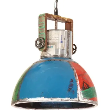vidaXL Industriální závěsné svítidlo 25 W kulaté 40 cm E27 [320535] Barva: Vícebarevný